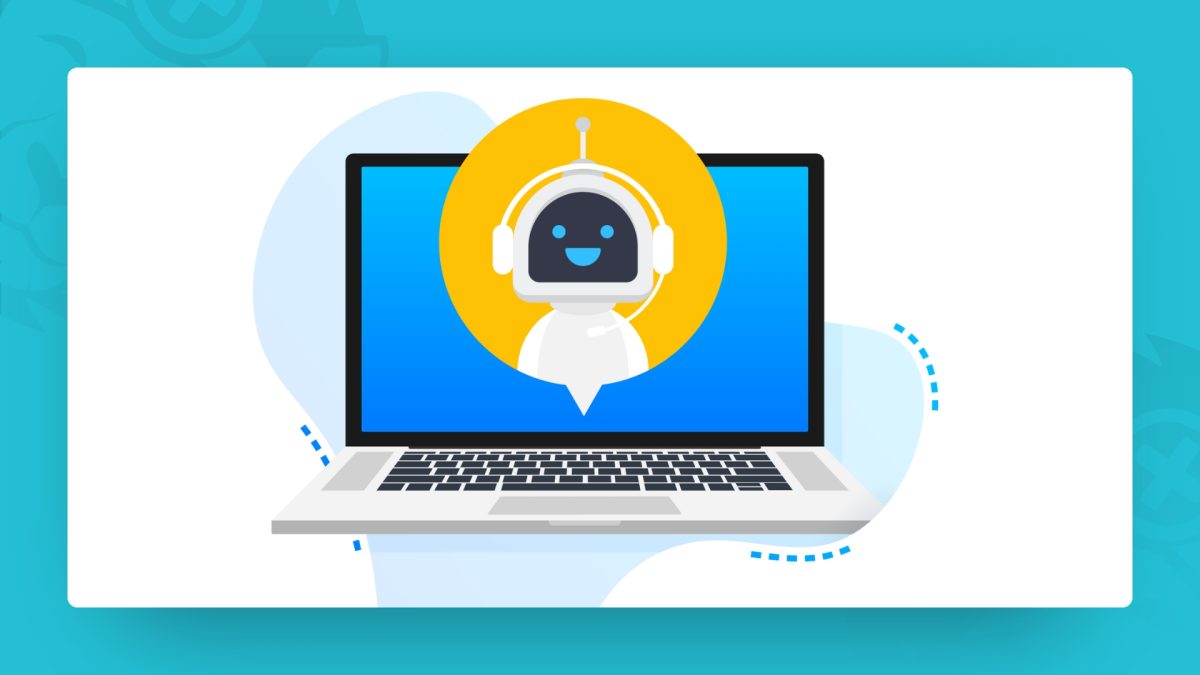 AI chatbot laptop