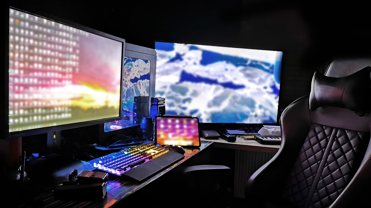 Gaming PC setup