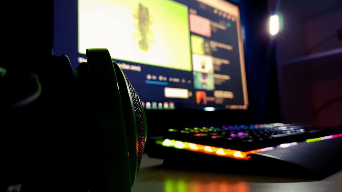 Gaming pc desk
